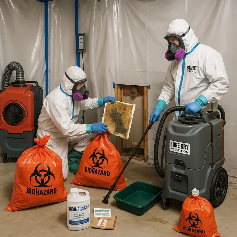 Contaminated Water Handling Protocols process in Seymour, WI
