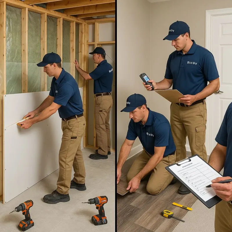 Repairs and Reconstruction process in Seymour, WI